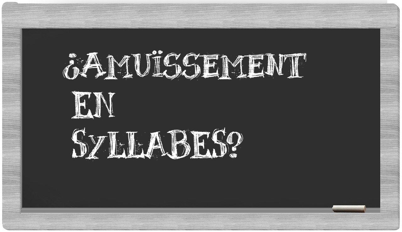 amuïssement in syllables