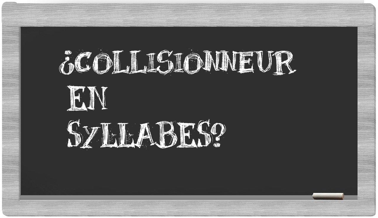 collisionneur in syllables